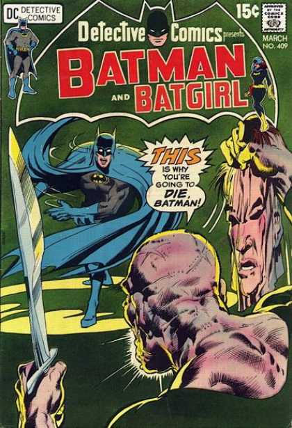 Detective Comics 409 - Batman - Batgirl - Mask - Neal Adams