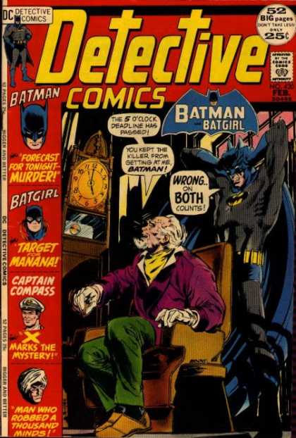Detective Comics 420 - Batman - Batgirl - Detective - Wings - Men - Dick Giordano, Neal Adams
