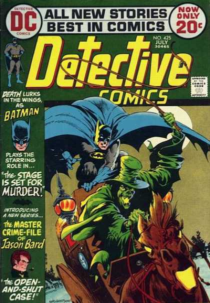 Detective Comics 425 - Batman - Horse - Whip - Monster - Moon - Bernie Wrightson