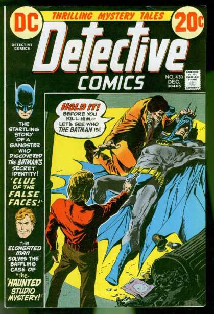 Detective Comics 430 - Detective Comics - Batman - Haunted - Gangster - Mystery - Jim Aparo