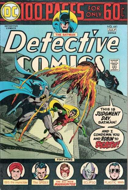 Detective Comics 441 - Eclipso - Batman - Robin - Spider - Manhunter - Jim Aparo