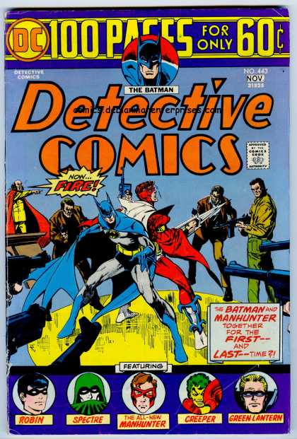 Detective Comics 443 - Dc Comics - 100 Pages - The Batman - Robin - Spectre - Jim Aparo