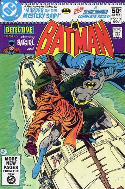 Detective Comics 496 - Batgirl - Batman - Mast - Jim Aparo