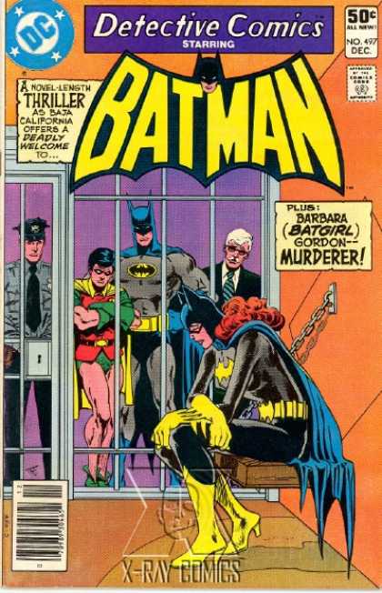 Detective Comics 497 - Jail - Robin - Batgirl - Jim Aparo