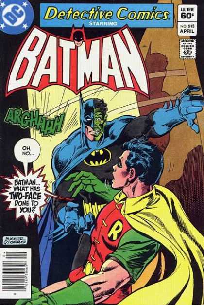 Detective Comics 513 - Two-face - Robin - Batman - Dc - Arghhhh - Dick Giordano, Richard Buckler