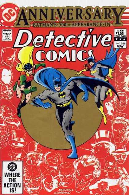 Detective Comics 526 - Hero - Fly - Cope - Blue - Color - Dick Giordano
