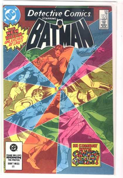 Detective Comics 535 - The New Robin - Crazy Quilt - Frank Millers Ronin - Fighting Villians - Black Mask - Dick Giordano, Gene Colan