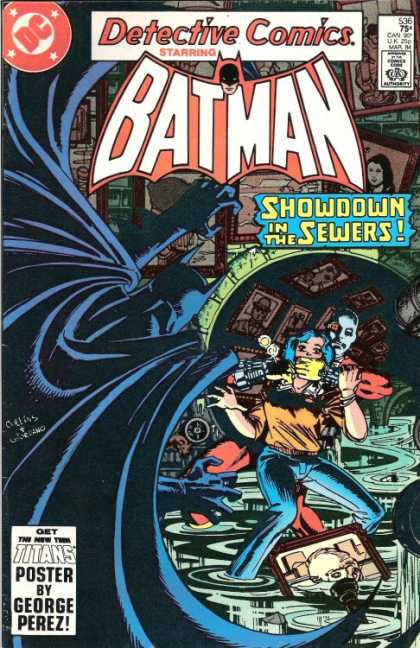 Detective Comics 536 - Batman - Joker - Girl - Hostage - Sewers - Dick Giordano