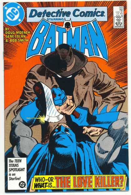 Detective Comics 565 - Axe - Doug Moench - Gene Colan - Bob Smith - Killer - Dick Giordano, Gene Colan