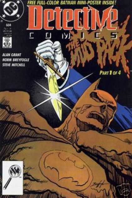 Detective Comics 604 - Batman - Mud - Knife - Norm Breyfogle