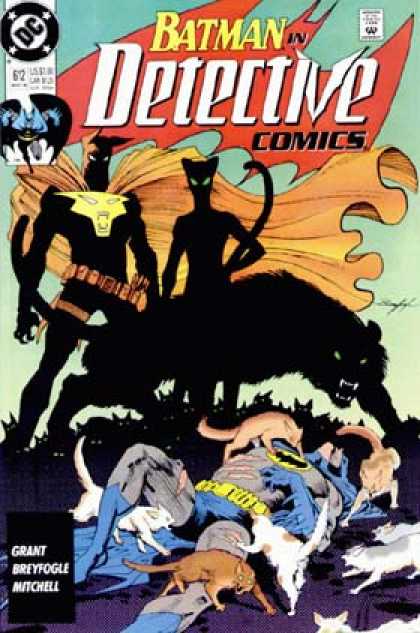 Detective Comics 612 - Batman - Catwoman - Cats - Norm Breyfogle