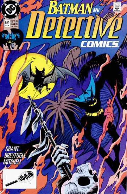 Detective Comics 621 - Batman - Bat - Approved By The Comics Code - Grant - Breyfogle - Norm Breyfogle