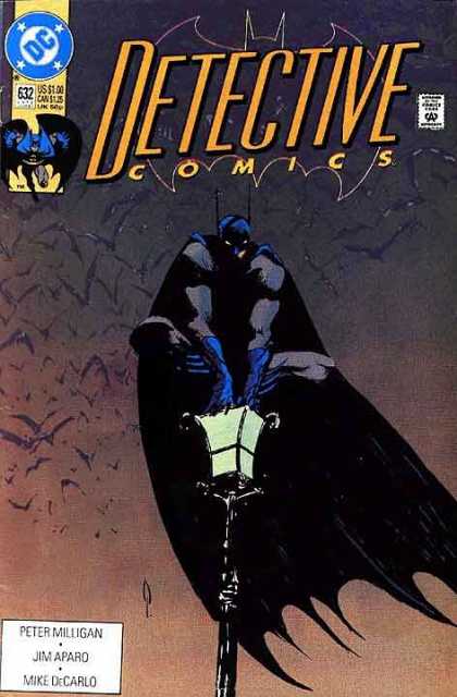 Detective Comics 632 - Batman - Bats - Lamp Post - 632 - Dc Comics
