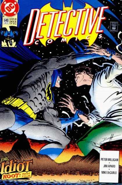 Detective Comics 640 - Batman - 640 - The Idiot - Peter Milligan - Jim Apard - Norm Breyfogle