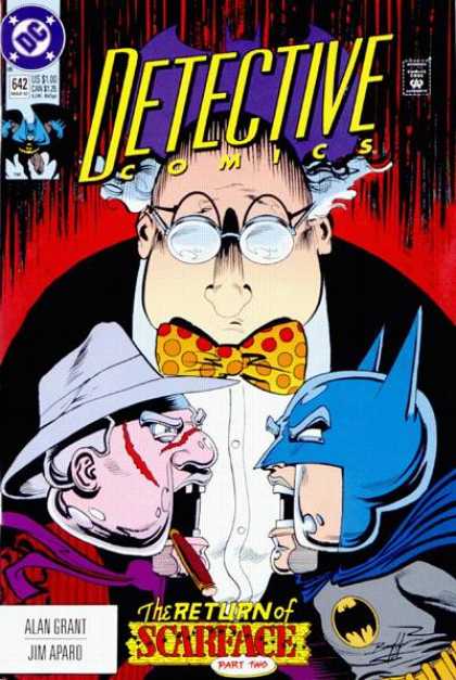 Detective Comics 642 - Puppets - Batman - Glasses - Necktie - Mad Scientist - Norm Breyfogle