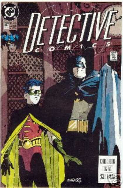 Detective Comics 647 - Batman - Robin - Awning - Spotlight - Stealth - Matt Wagner
