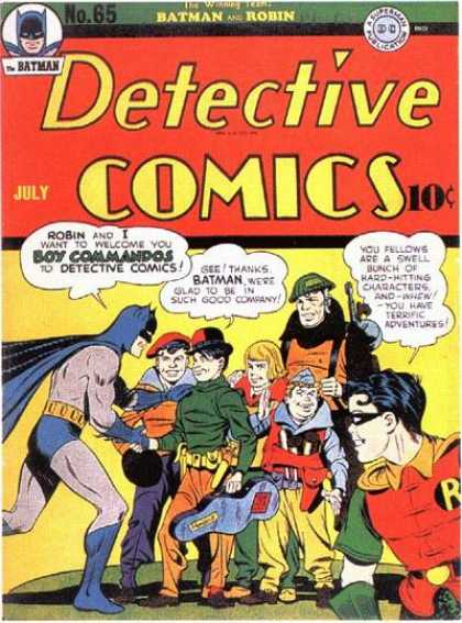 Detective Comics 65 - Jack Kirby, Jerry Robinson