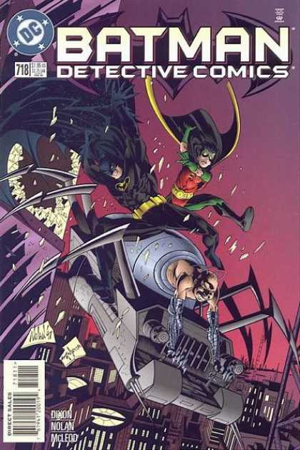 Detective Comics 718 - Robin - Batman - Gotham City - Bruce Wayne - Fight - Brian Stelfreeze
