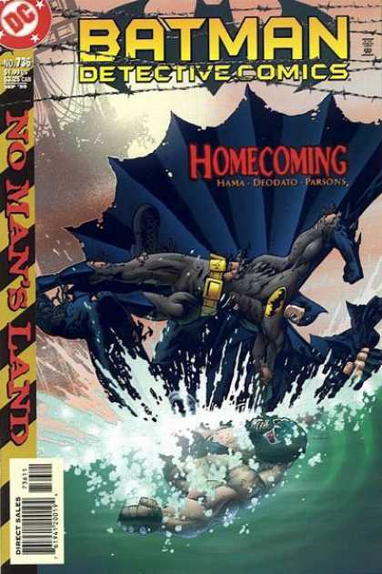 Detective Comics 736 - Water - Batman - Bane - Detective - Homecoming - John Cassaday