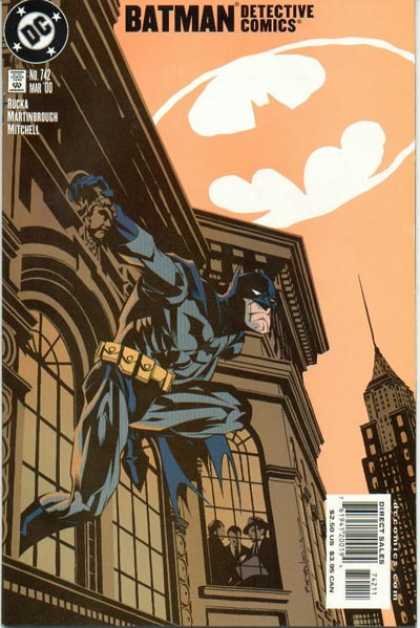 Detective Comics 742 - Batman - Dc - Bat Signal In The Sky - Rucka - Mitchell - Brian Stelfreeze