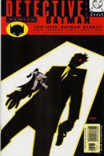 Detective Comics 753 - Batman - Shadow - This Issue Batman Dies - Dc - Direct Sales