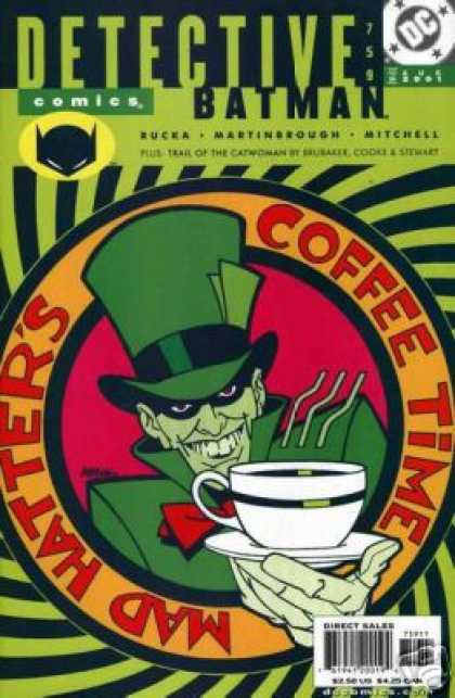 Detective Comics 759 - Coffee - Mad Hatter - Batman - Leprechaun - Dc