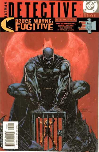 Detective Comics 772 - Batman - Jail - Bruce Wayne - Detective Bruce - Detective Wayne - Bill Sienkiewicz