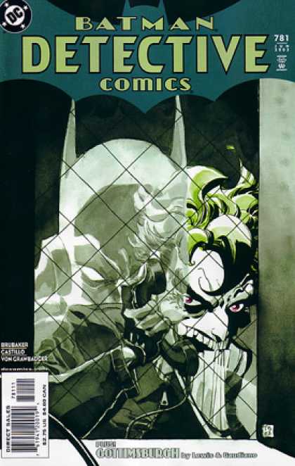 Detective Comics 781 - Batman - 781 - The Joker - Gottimsburgh - Brubaker - Mark Chiarello, Tim Sale