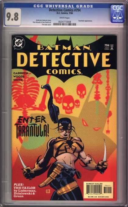 Detective Comics 794 - Batman - Gabrvch Woods Smith - Enter Tarantula - Cgc - 794 - Tim Sale