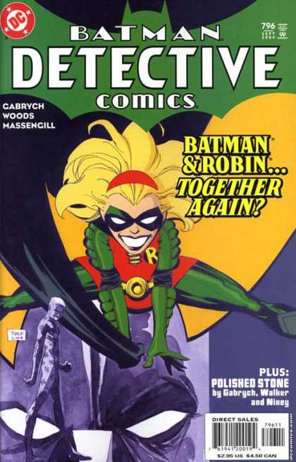 Detective Comics 796 - Robin - Batman - Gabrych Woods Massengill - Polished Stone - Superhero - Tim Sale