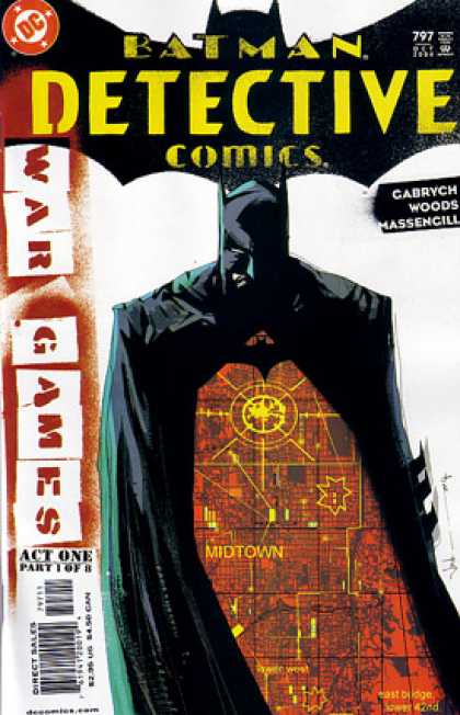 Detective Comics 797 - War - Games - Grid - Mid Town - Target - Mark Simpson