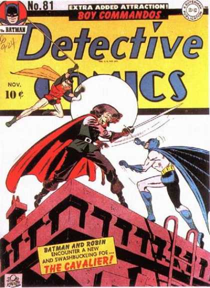 Detective Comics 81 - Batman - Robin - Cavalier