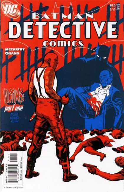 Detective Comics 815 - Batman - Knife - Blood - Bodies - Red