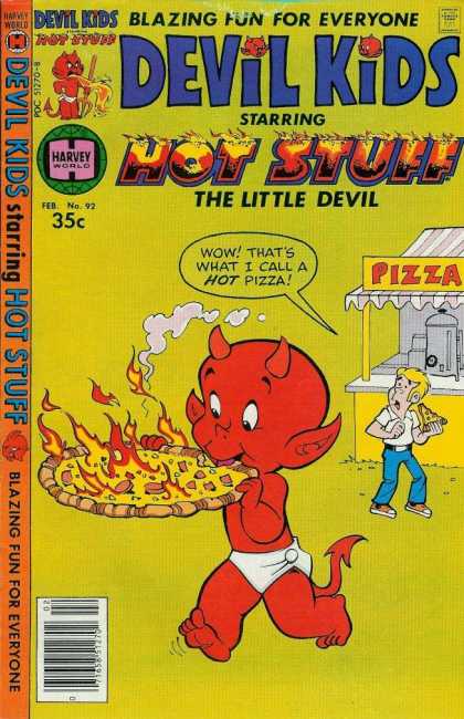 Devil Kids 92 - Spicy Food - Dare Devil - Hungry Boy - Pizza House - Run For Pizza