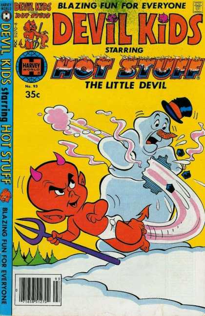 Devil Kids 93 - Little Devil - Snowman - Blazing Fun - Hot Stuff - Pitch Fork