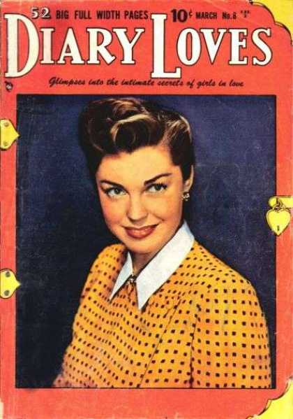Diary Loves 8 - Secrets To Unlock The Female Heart - Love Letters - 1940s Glamour - A Woman In Love - Romance