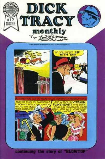 Dick Tracy Monthly 17 - Publishing - Services - Dog - Gun - Vitamin