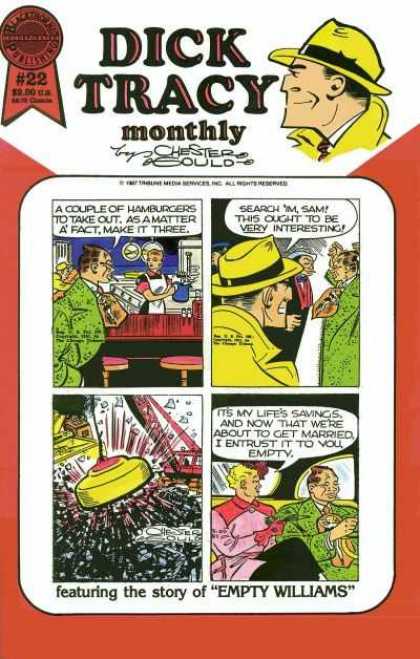 Dick Tracy Monthly 22 - Dick Tracy - Monthly - Chester - Yellow Hat - Green Coat
