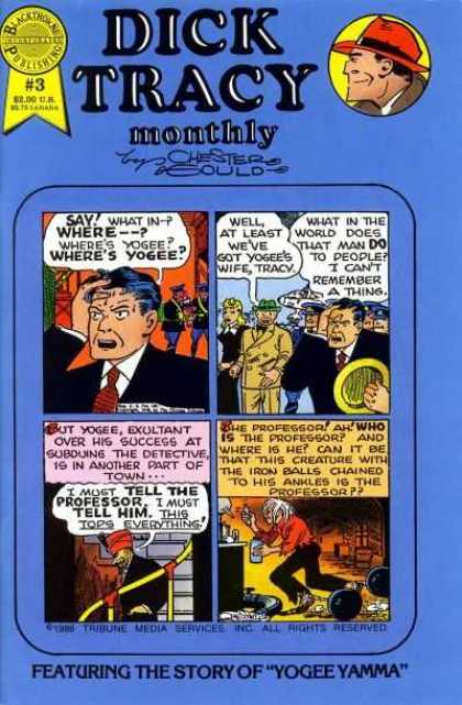 Dick Tracy Monthly 3 - Mob - Gang - Clueless - The Change - Lost