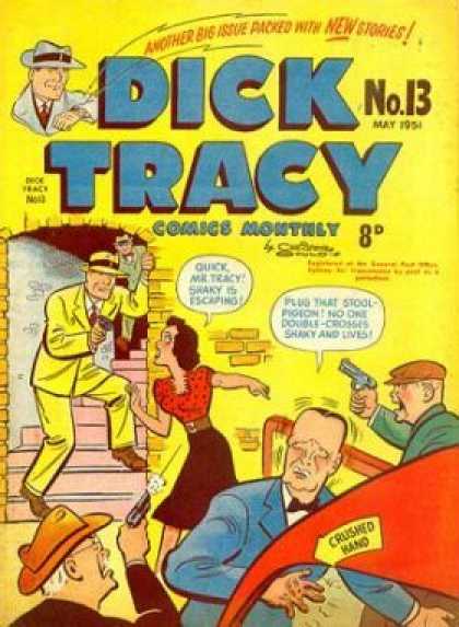 Dick Tracy 13 - Cops - Crime - Bad Guy - Stealing - Detective
