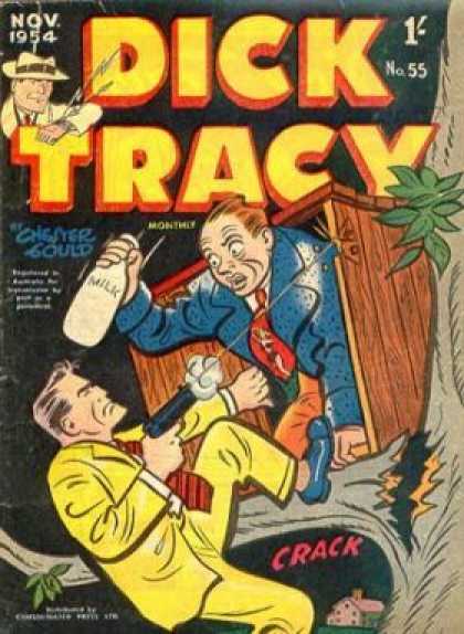 Dick Tracy 55 - Detective - Brave - Hero - Police Man - Guy With Hat