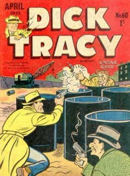 Dick Tracy 60 - Shoot Out - Barrels - Crane - Construction Site - Villian