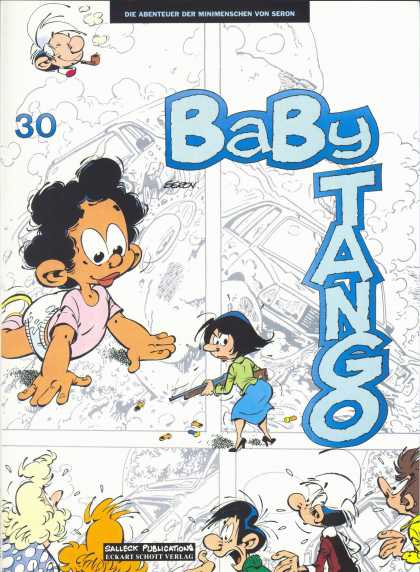 Die Abenteuer der Minimenschen 8 - 30 - Baby - Crawling - Woman With Shotgun - Salleck Publication