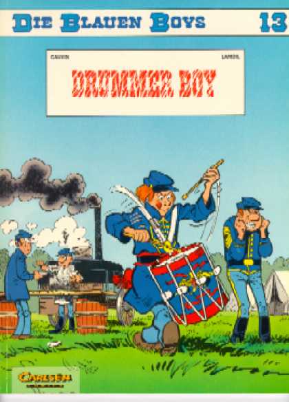 Die Blauen Boys 24 - Drummer Boy - Tents - Soldiers - Smoke - Barrels