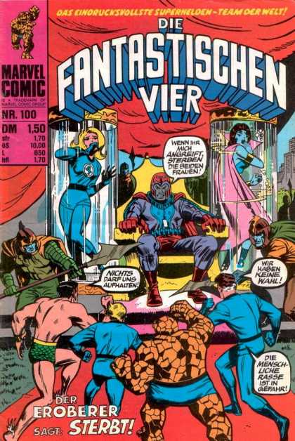 Die Fantastischen Vier 100 - Marvel Comics - Fantastic Four - Sub Mariner - Reed Richards - Johnny Storm