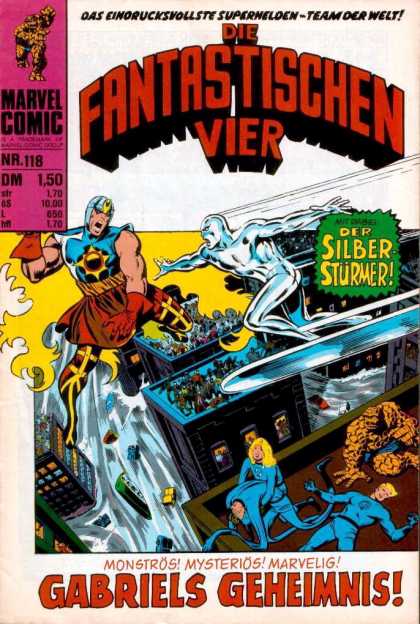 Die Fantastischen Vier 118 - Marvel - Super Heros - Monsters - Ice - Water