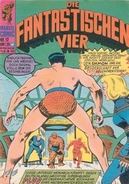 Die Fantastischen Vier 12 - The Thing - Human Torch - Mister Fantastic - Invisible Woman - German