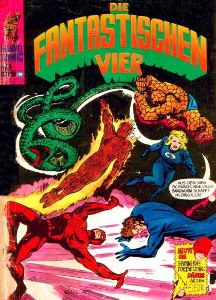 Die Fantastischen Vier 4 - Gegen - Spiderman - Ghost - Snake - Attack