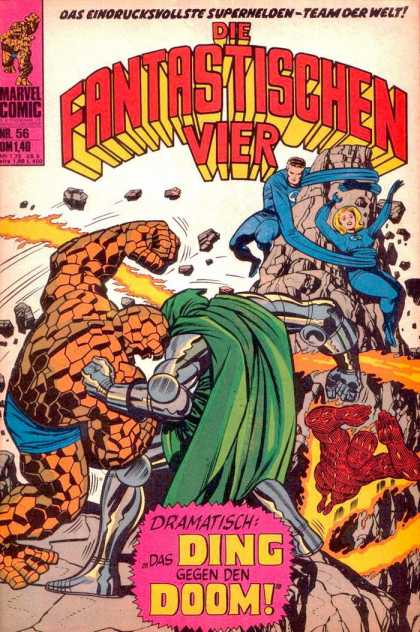 Die Fantastischen Vier 56 - Human Torch - Thing - Mr Fantastic - Invisible Woman - Doctor Doom