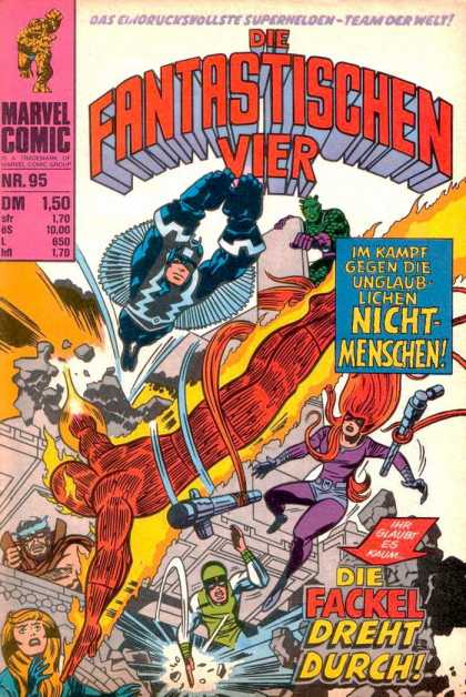 Die Fantastischen Vier 95 - Marvel - Marvel Comics - Fantastic Four - Inhumans - Battle